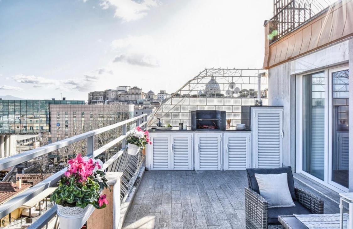 St. Peter Penthouse Lägenhet Rom Exteriör bild